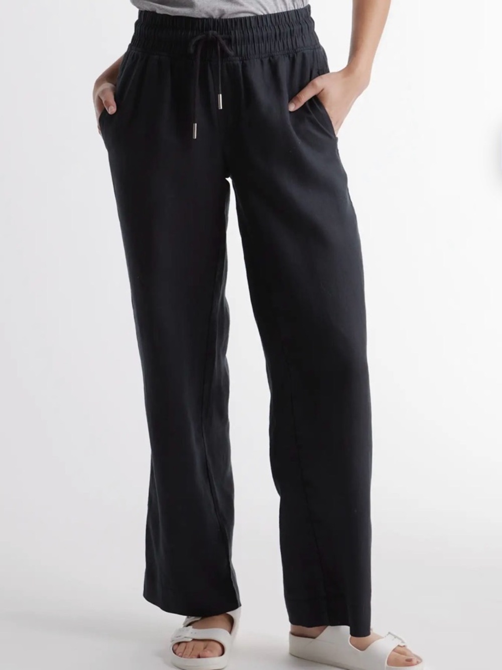 Quince European linen Wide-Leg Pants